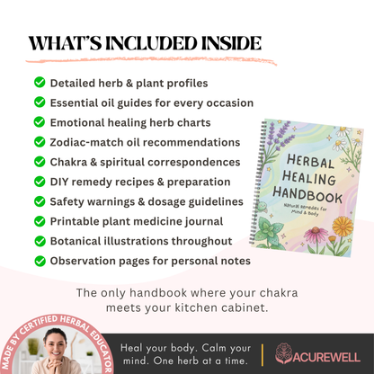 Herbal Healing Handbook (FREE Today)