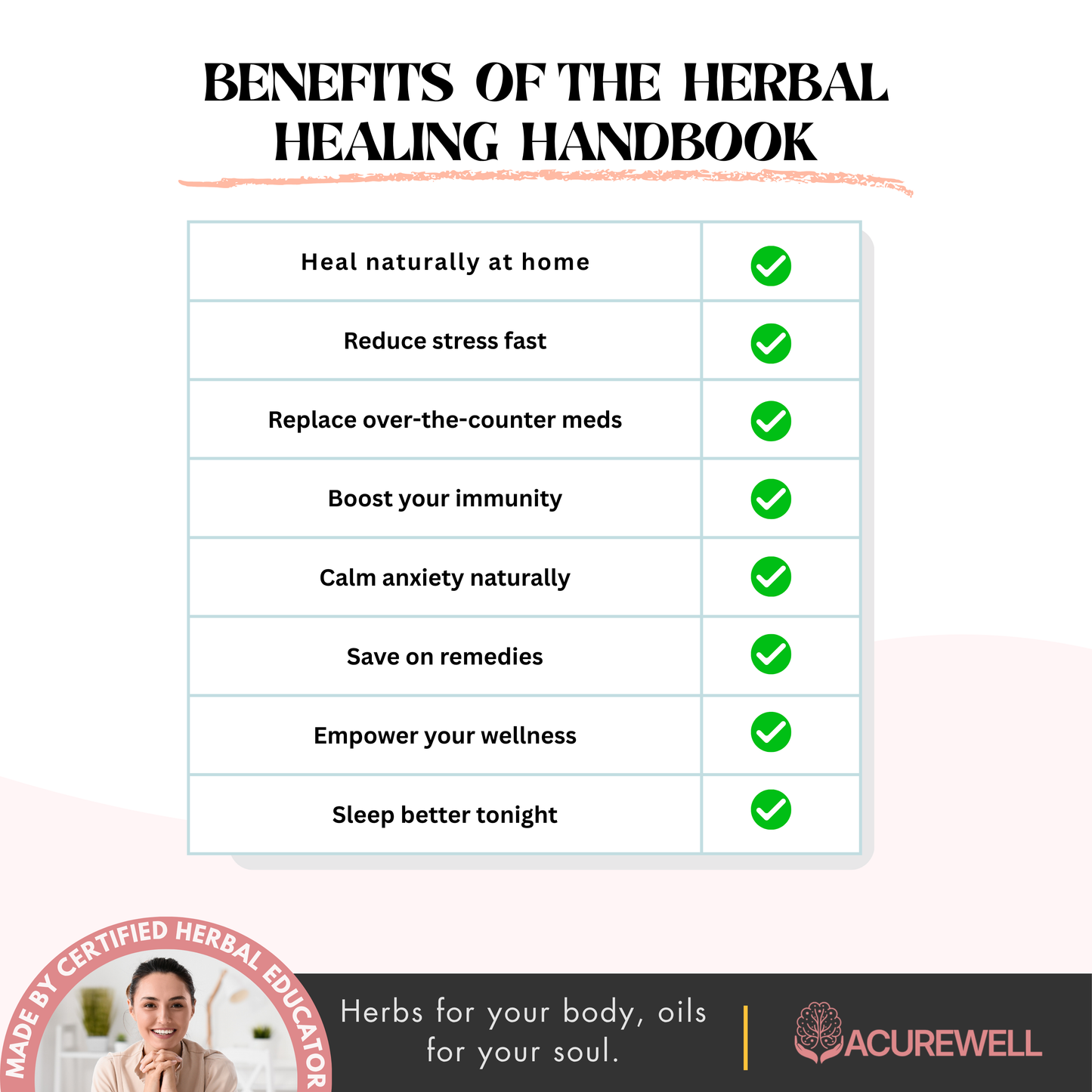 Herbal Healing Handbook (FREE Today)