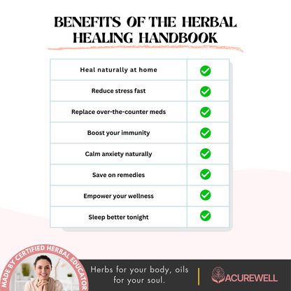 Herbal Healing Handbook (FREE Today)