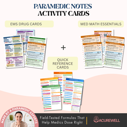 Paramedic & EMS Meds Workbook (FREE TODAY)